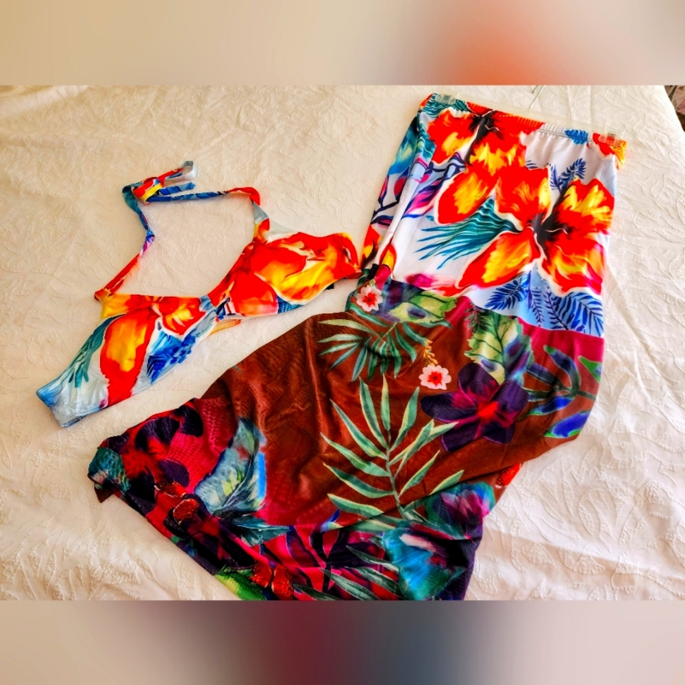 Plus Size 2 piece swimwear 2X